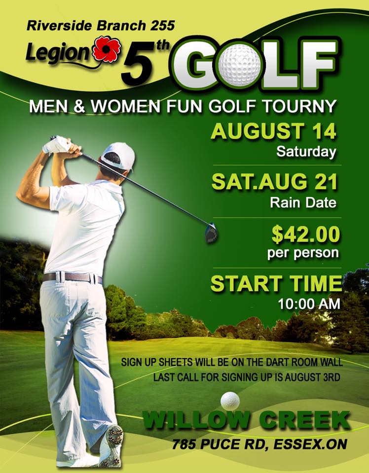 5th Annual Mixed Golf Tournament