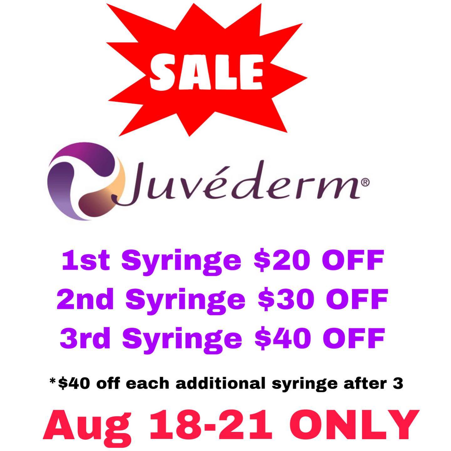 Skin Medical Aesthetics – JUVÉDERM FILLER FLASH SALE!