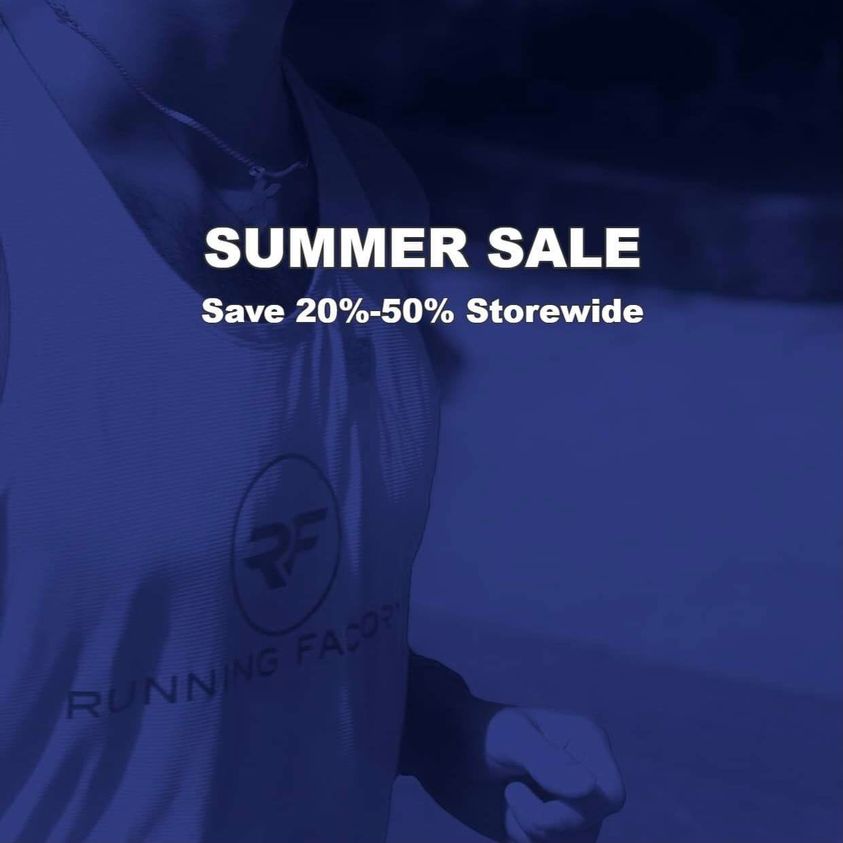 The Running Factory – Summer Sale!